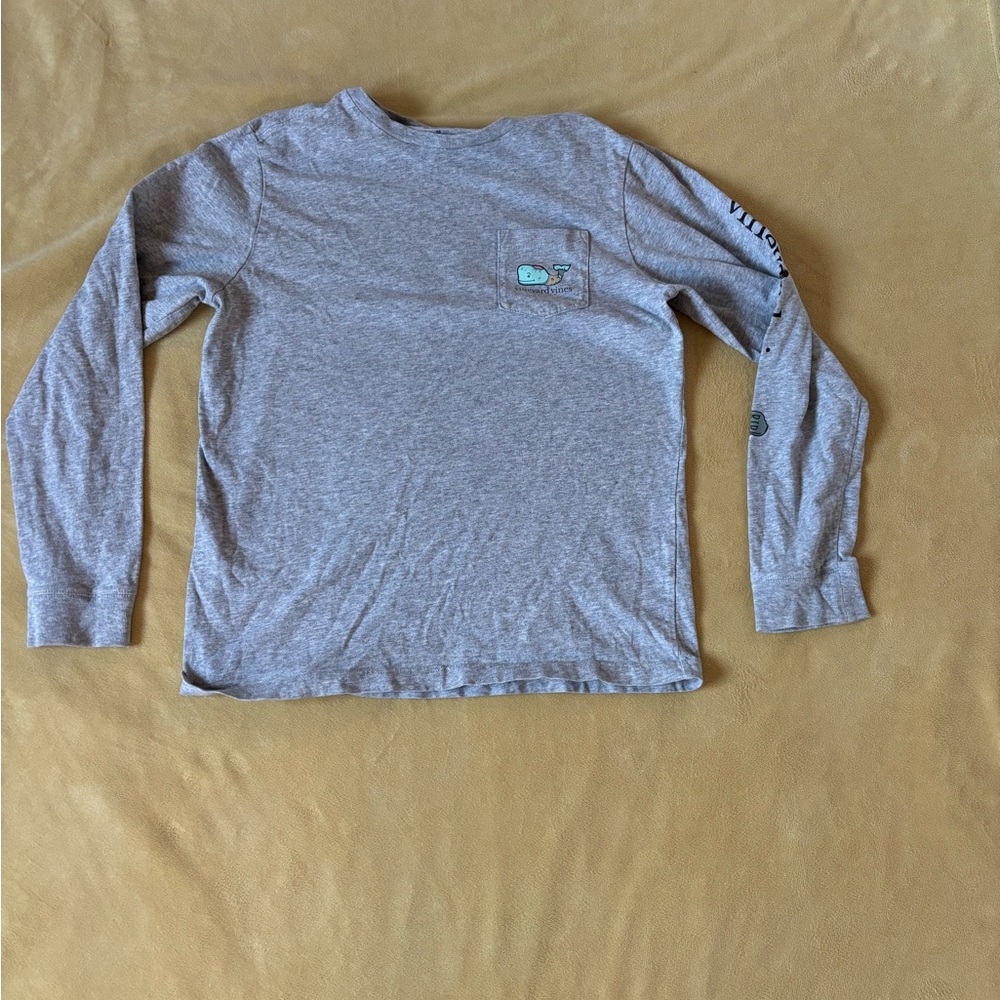 Vineyard Vines Halloween Heather Gray long sleeve Limited halloween